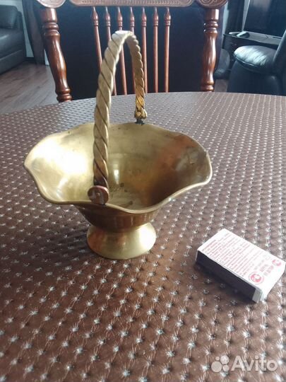 Винтажная конфетница.Латунь