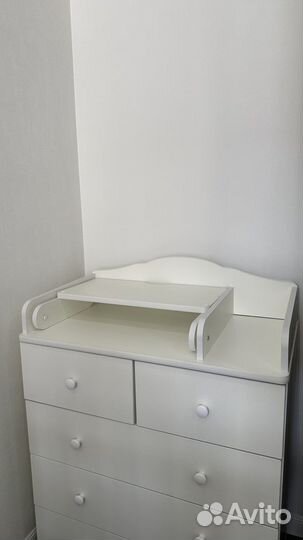 Комод с пеленальным столиком и с матрасиком