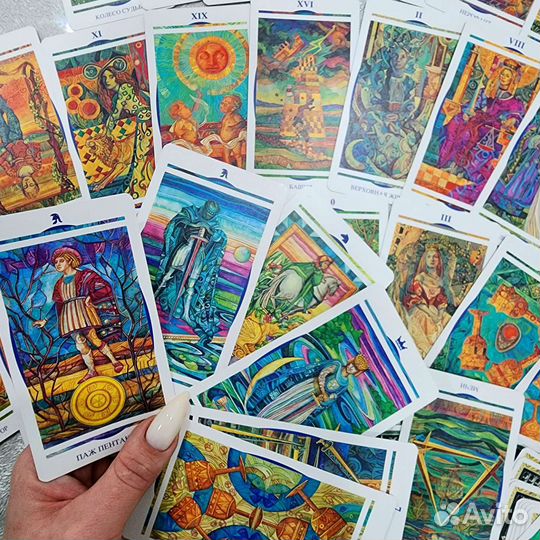 Карты таро мистика витражей