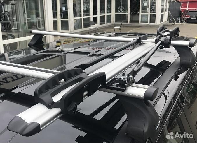 Велосипедное крепление Интер алюминиевое на крышу