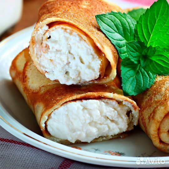 Заморозка на дом Блинчики с Творогом