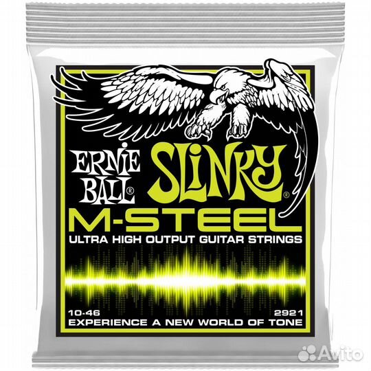 Струны для электрогитары Ernie Ball 2921 M-steel R