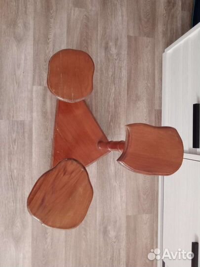 Подставка для цветов напольная деревянная