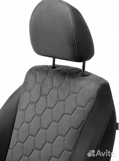 Авточехлы из экокожи Лада Веста