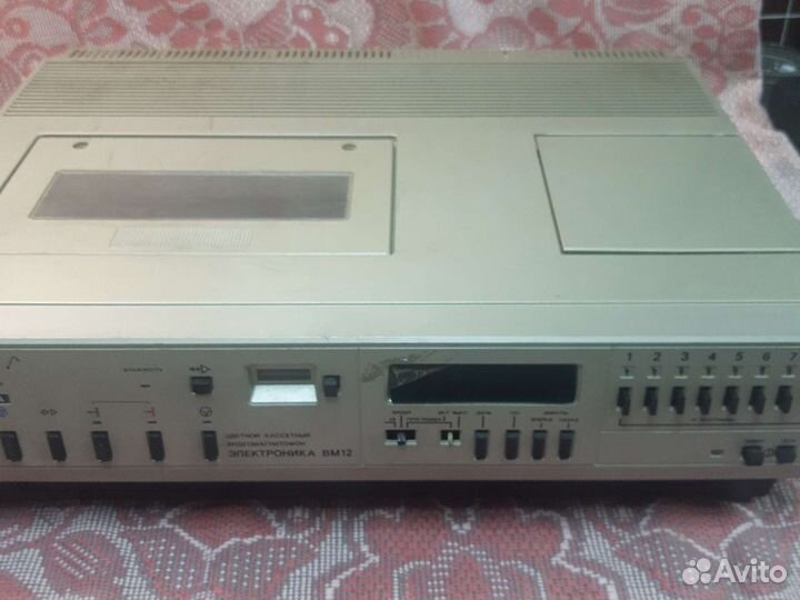 Видеомагнитофон электроника вм 12