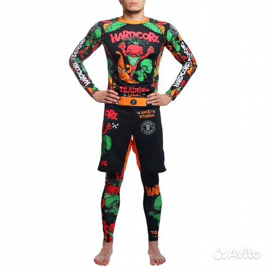 Рашгард детский Hardcore Training Angry Vitamins