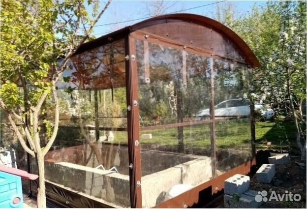 Мягкие окна для террас и беседок / не лопаются