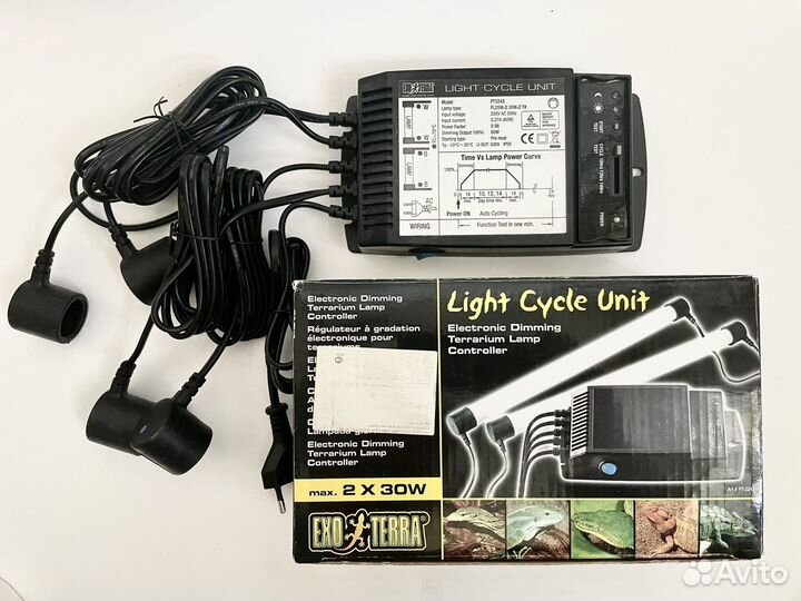 Пускатель EXO-terra Light Cycle Unit 2x30 Вт