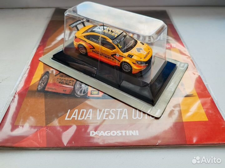 LADA vesta wtcc модель 1 43 автолегенды