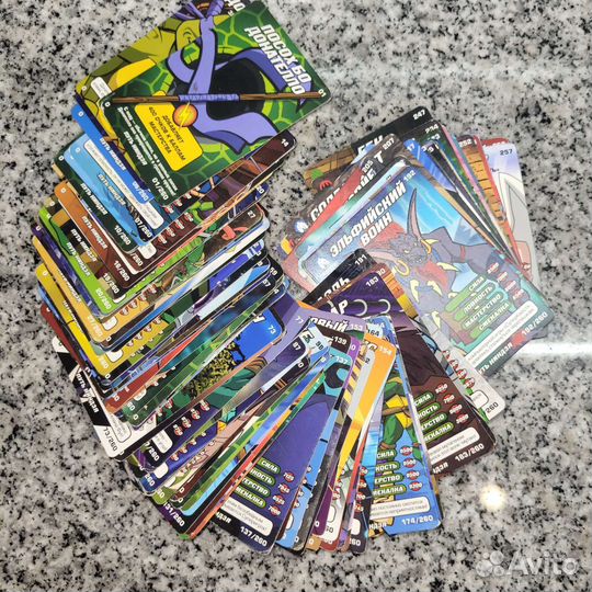 Карточки Черепашки Ниндзя