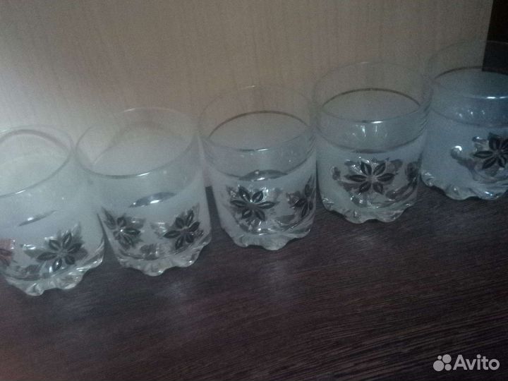 Стаканы стеклянные 90г