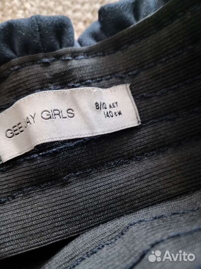 Шорты школьные для девочек 140