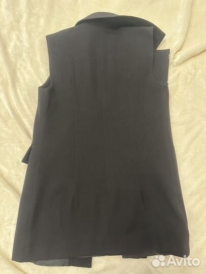 Футболка+ платье школьное черное