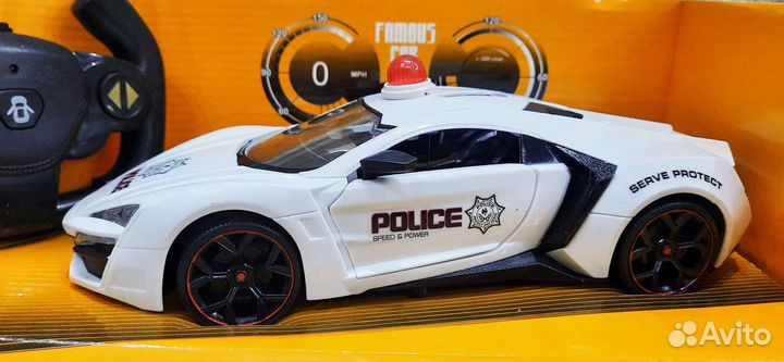 Машина Полиция на радиоуправлении аккумуляторная