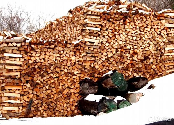 Дрова наколотые