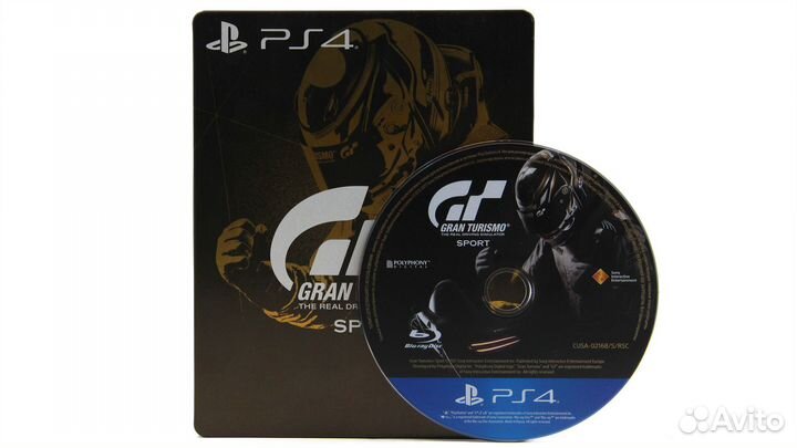 Gran Turismo Sport Steelbook для PS4