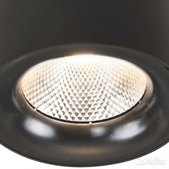 Спот Arte Lamp Facile A5118PL-1BK, кол-во светодиодов: 1 шт., 3000 К, черный