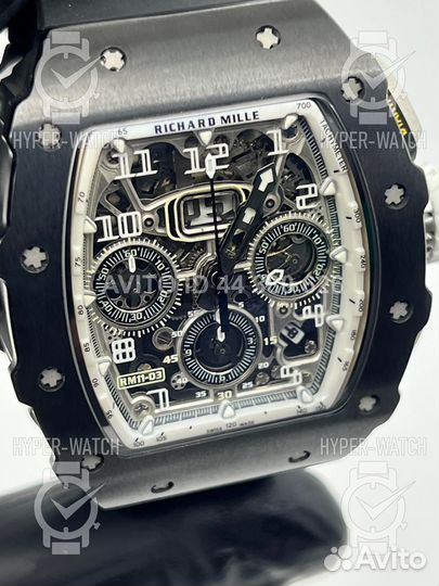 Часы Richard Mille RM 011 Chronograph Black Steel