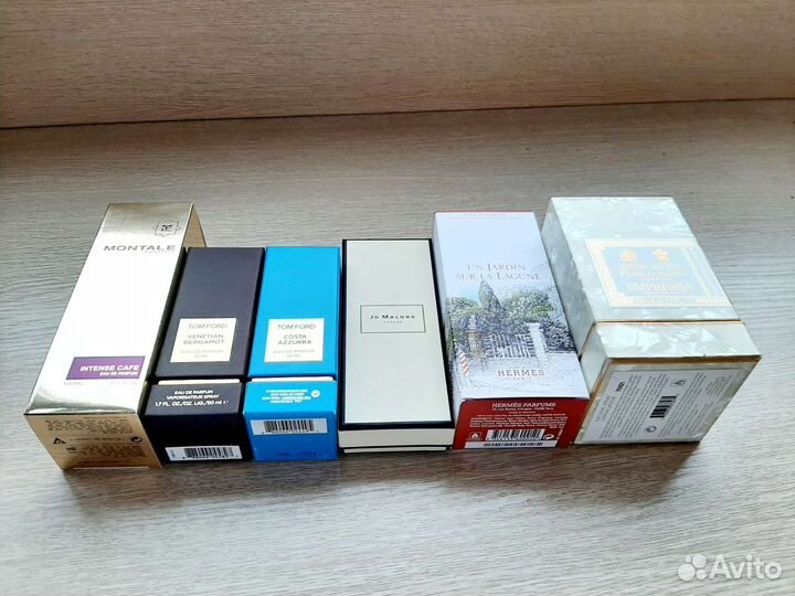 Коробка от парфюма Hermes, Montale, Jo Malone