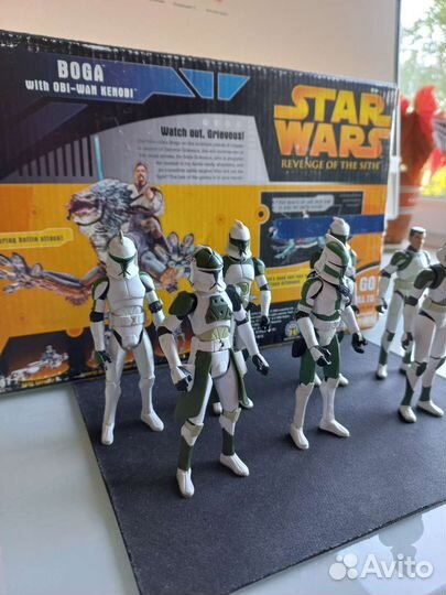 Фигурки звездные войны (star wars) clone wars