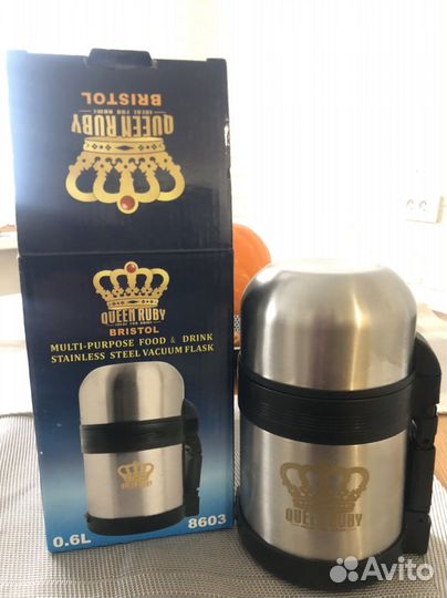 Термос с широким горлом под напитки и продукты