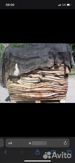 Продам шкуры крс