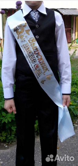 Костюм двойка + рубашка на 6 лет