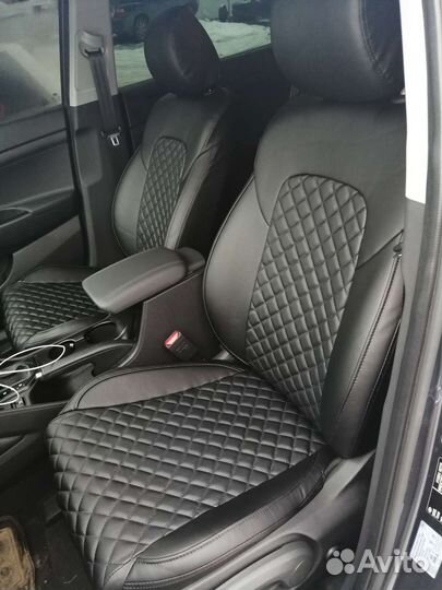 Авточехлы Установка