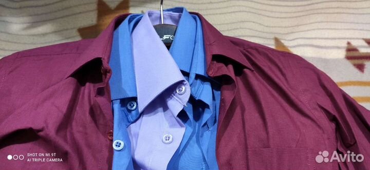 Рубашки школьные новые