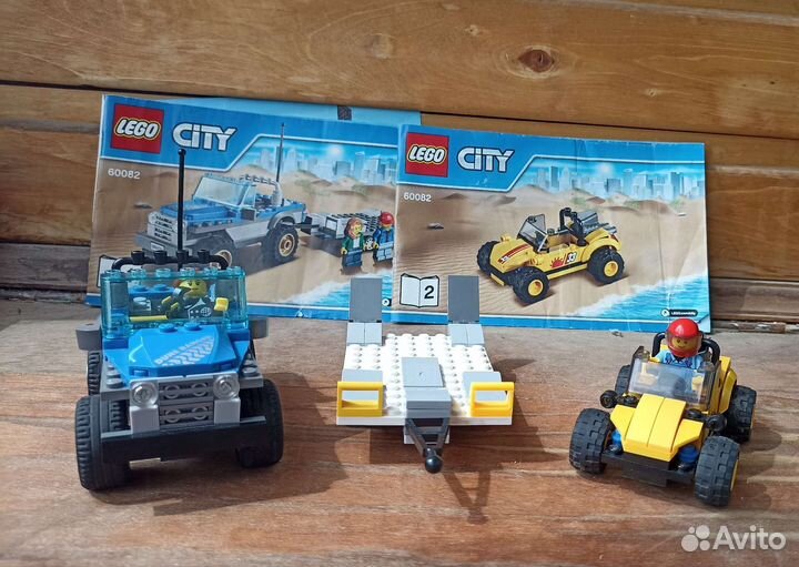 Lego City перевозчик песчаного багги (lego 60082)