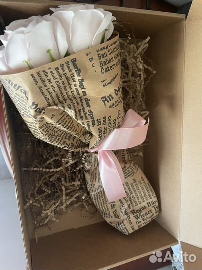 Мыльные розы (букет 7шт)