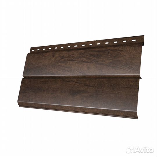 Сайдинг Евро Брус 270мм printech Antique Oak (Ант