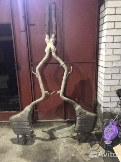 Глушитель Мерседес S 221