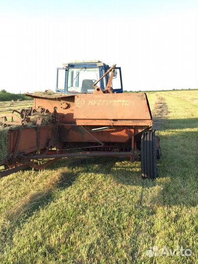 Пресс-подборщик Киргизстан ППЛ-Ф-1.6, 1988