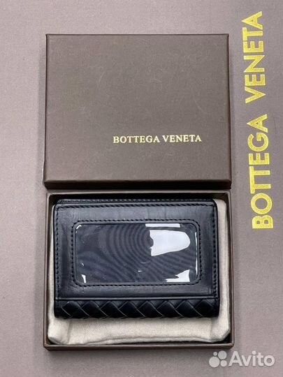 Картхолдер из натуральной кожи Bottega Veneta