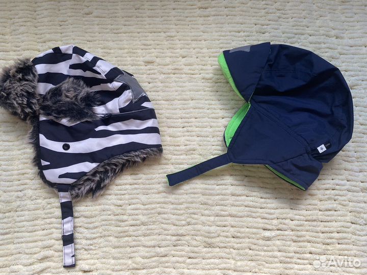 Шапка ушанка Molo б/у 6/8лет