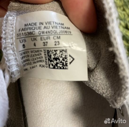 Кеды converse кожаные