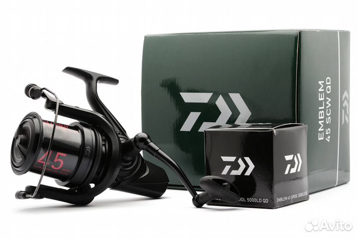 Катушка+ шпуля Daiwa 19 Emblem 45 SCW
