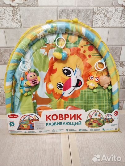 Развивающий коврик новый