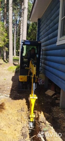 Услуги мини экскаватора
