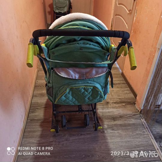 Детские санки коляска ника