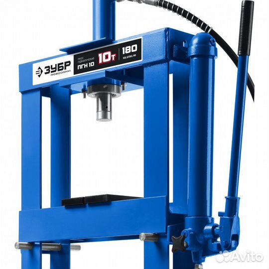 Пресс гидравлический зубр пгн-10 (43072-10)