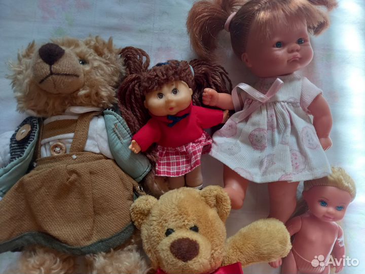 Редкие Мишка Тедди ГДР и куклы, Испания Asi