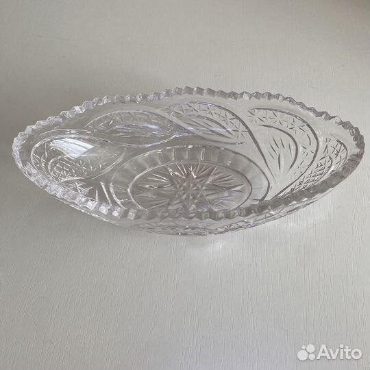 Хрусталь СССР.ваза, конфетница, салатница