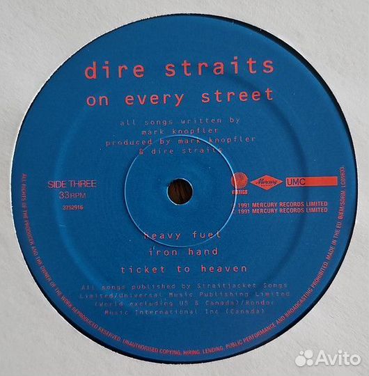 Винил Dire Straits – On Every Street (2LP)