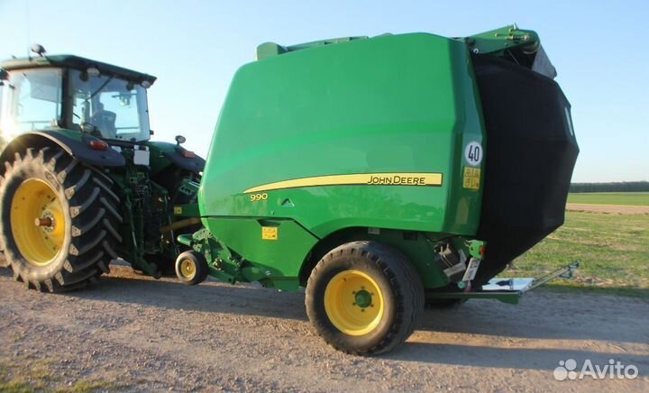 Пресс-подборщик John Deere 990, 2014