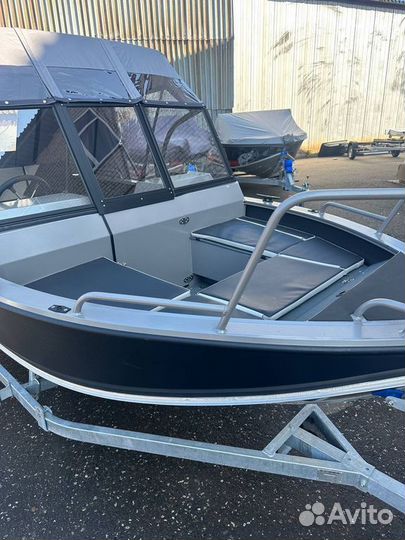 Моторная лодка Триера 460 и мотор Hidea 60 новые