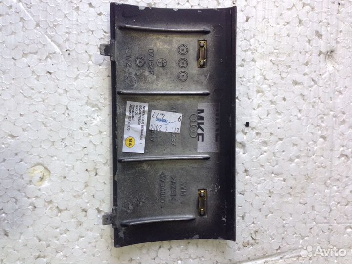 Накладка MMI темный орех на Audi A8 D3