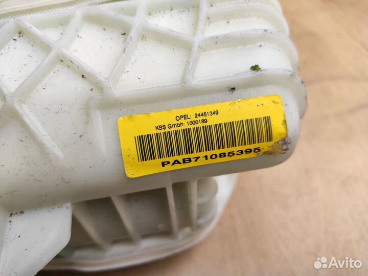 Подушка безопасности пассажирская Астра Н 2 конт