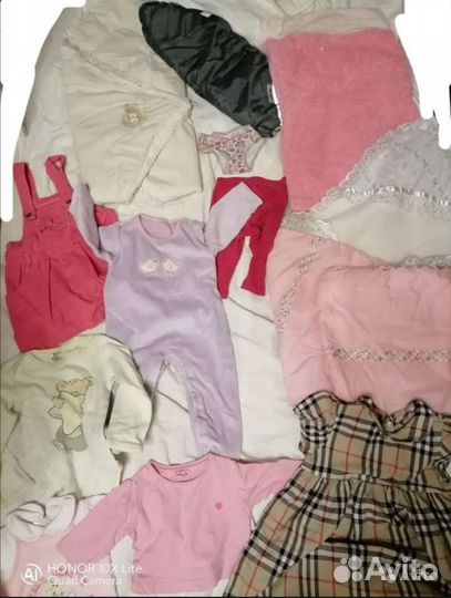 Детские вещи пакетом для девочки
